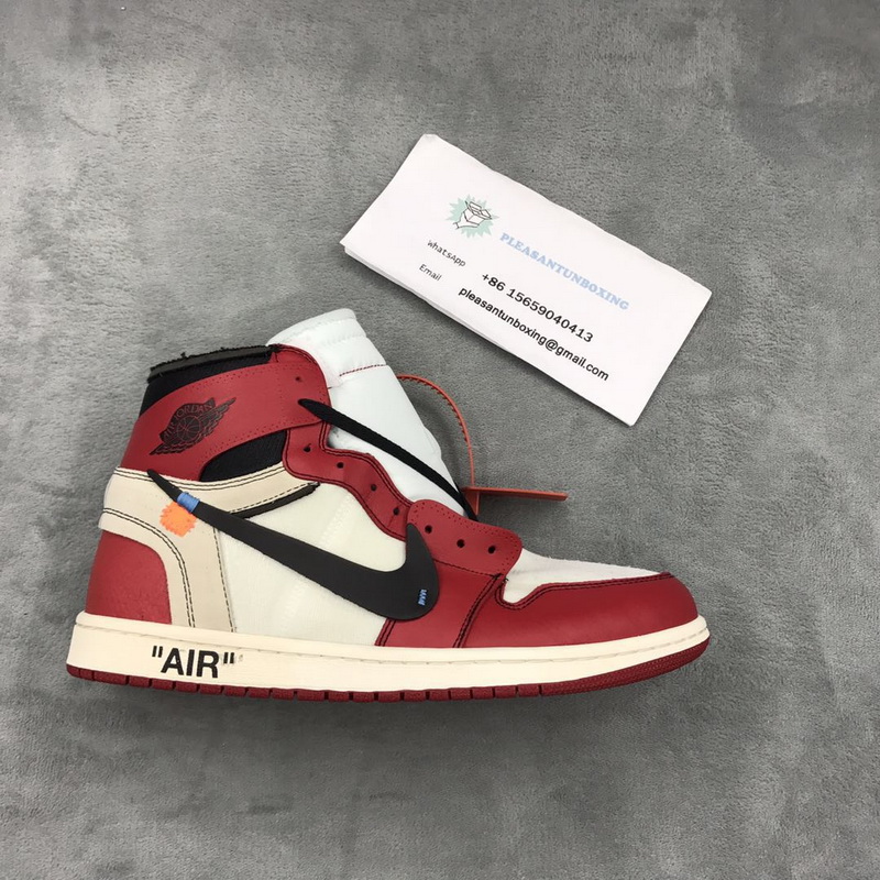 Authentic Air Jordan 1 Off White GS